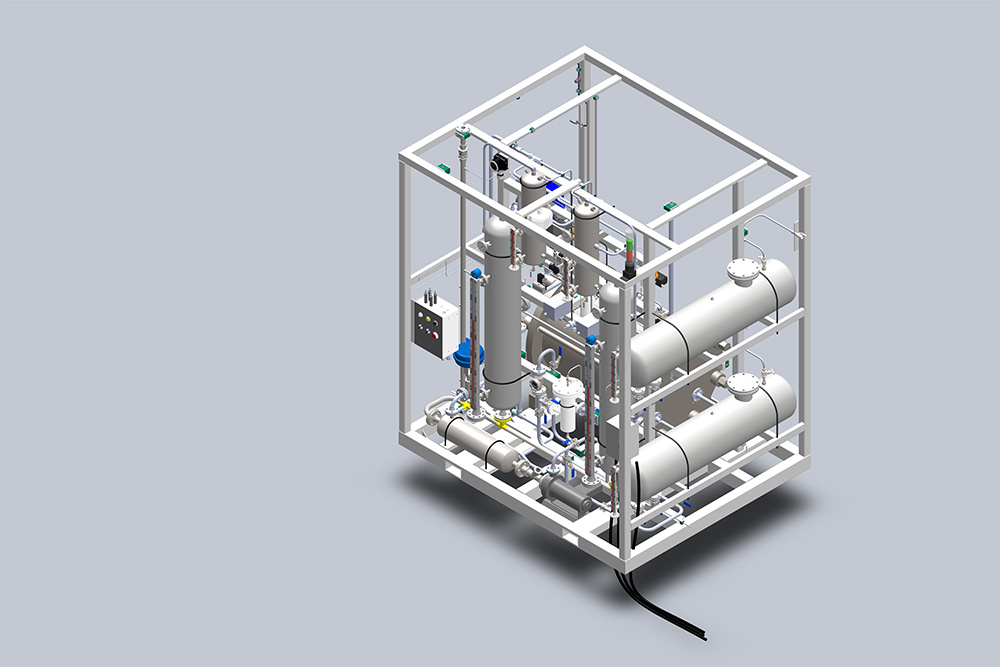 Integrated Alkaline water Electrolyzer (AWE) Hydrogen Production System JSDJ-YJU Series