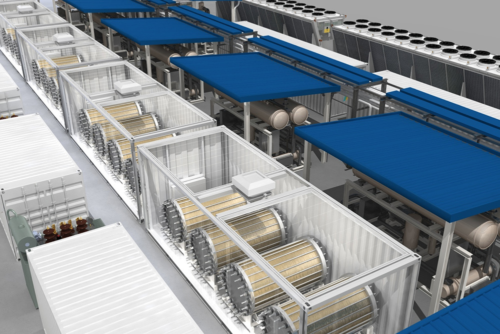 Four-to-one Alkaline water Electrolyzer (AWE) Hydrogen Production System JSDJ-YJM Series