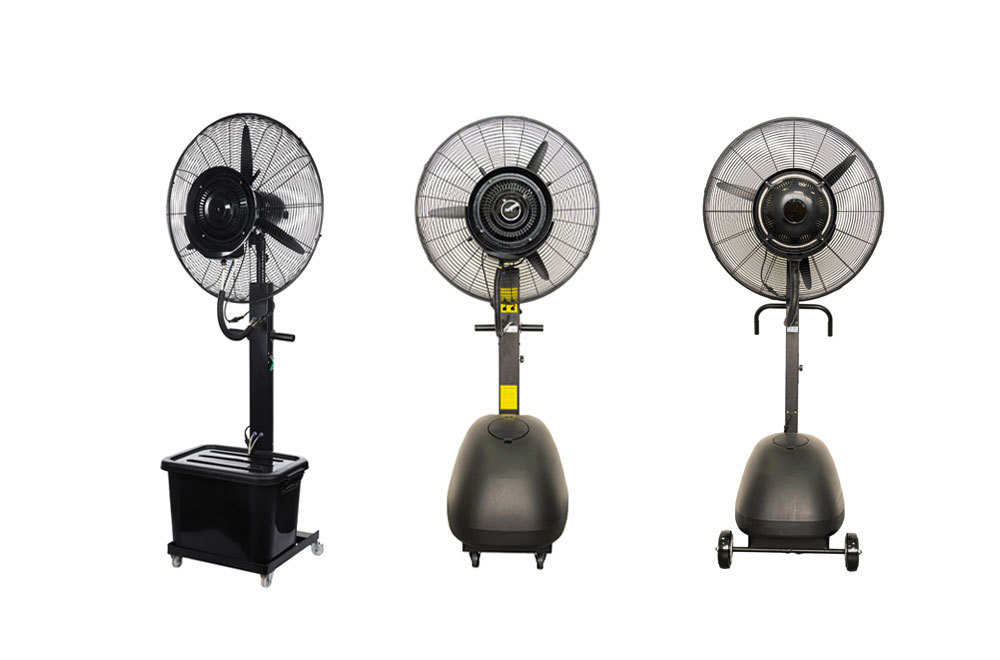 Ventiladores De Pedestal Con Agua Nebulizador