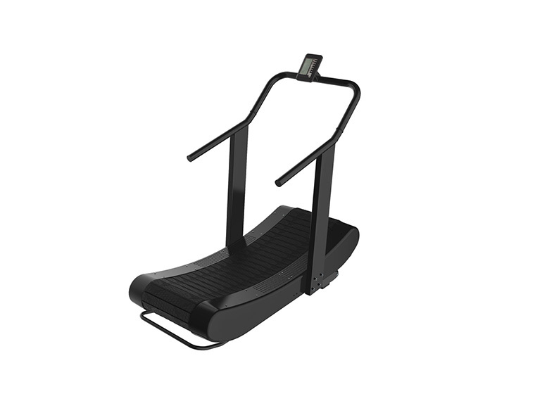 Self - power commercial curved treadmill gym fitness equipment machine