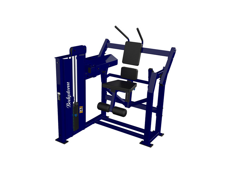 Abdominal crunch gym fitness equipment machine