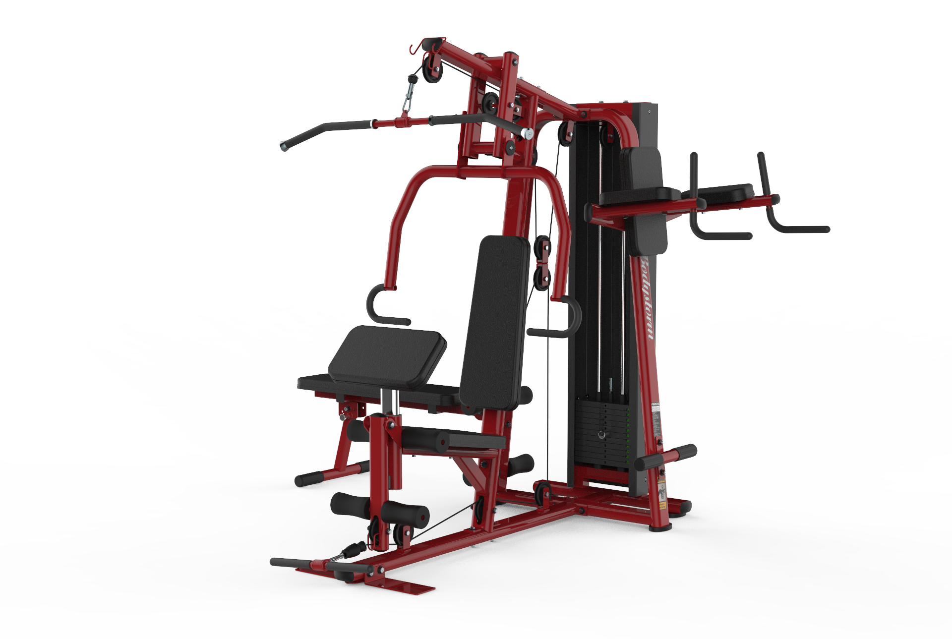 Three station  multi Function Station workout gym fitness equipment