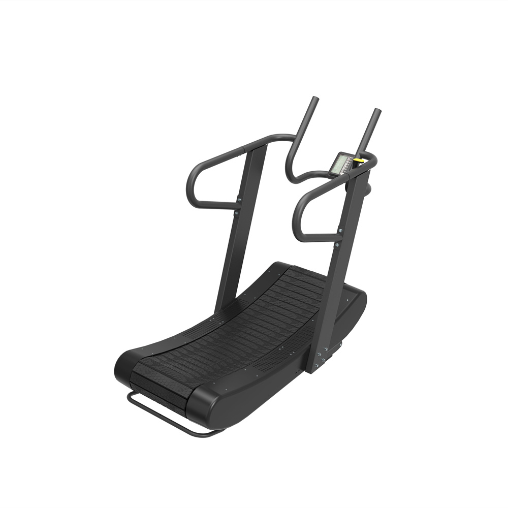 Self - powered Curved treadmill gym fitness equipment machine