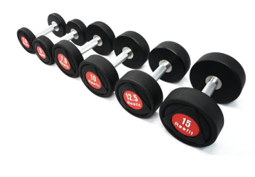 Polyurethan dumbell free weight 