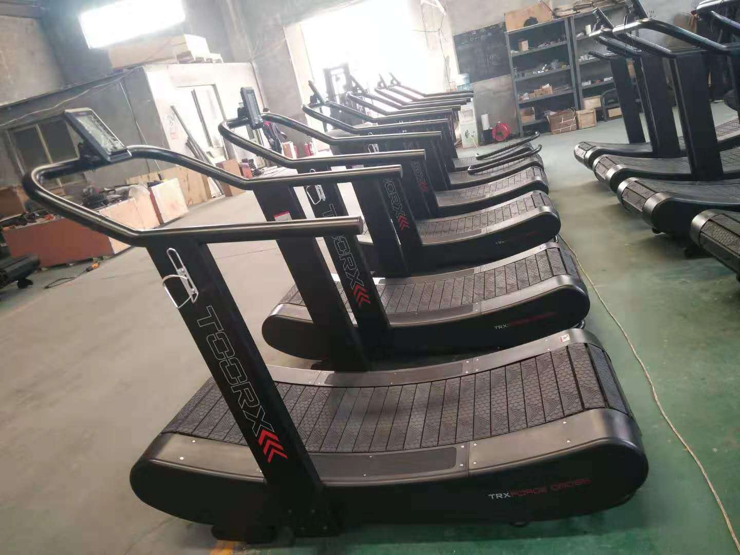 customized curved treadmill