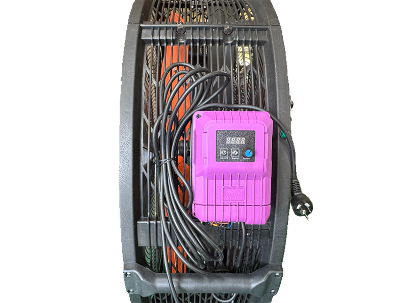 Mobile large fan