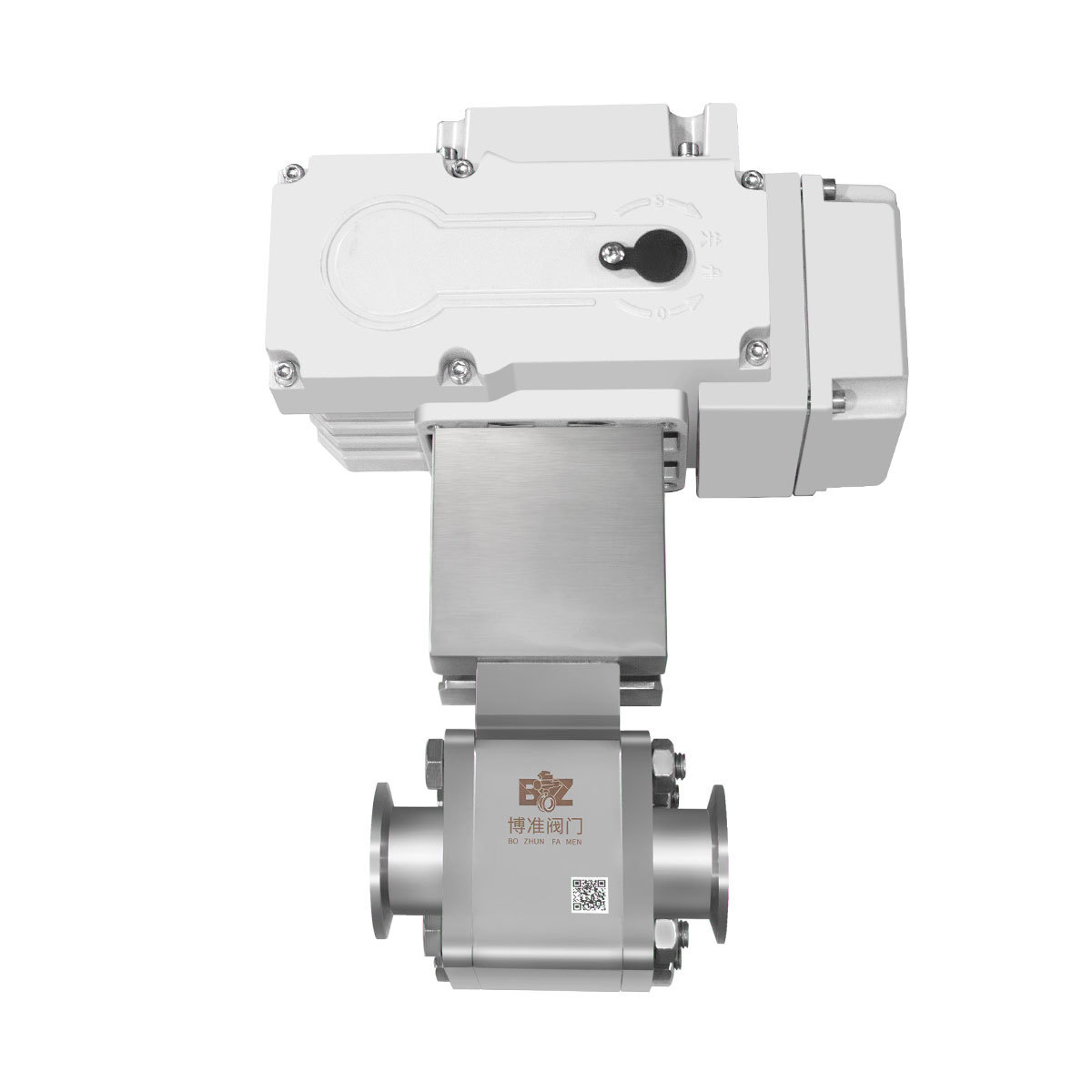 Vacuum electric ball valve