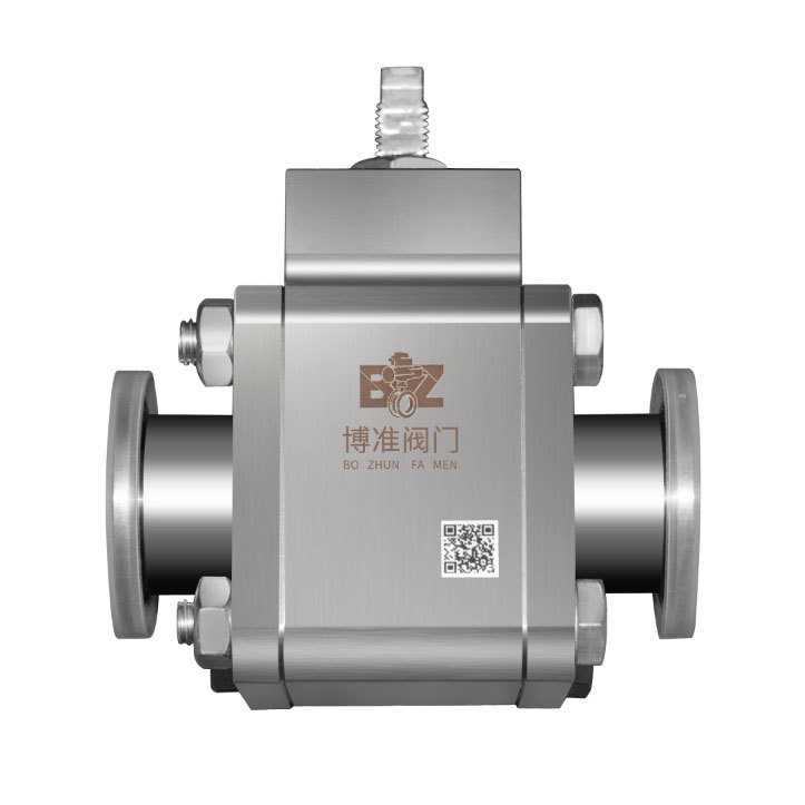 Vacuum manual ball valve