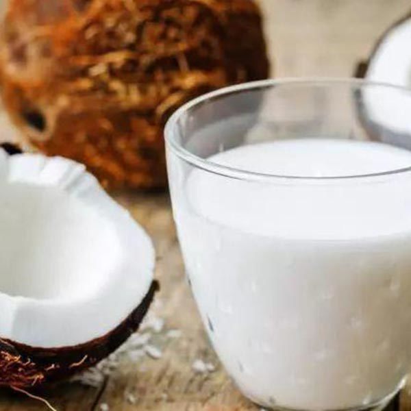 Non-dairy creamer for coconut milk