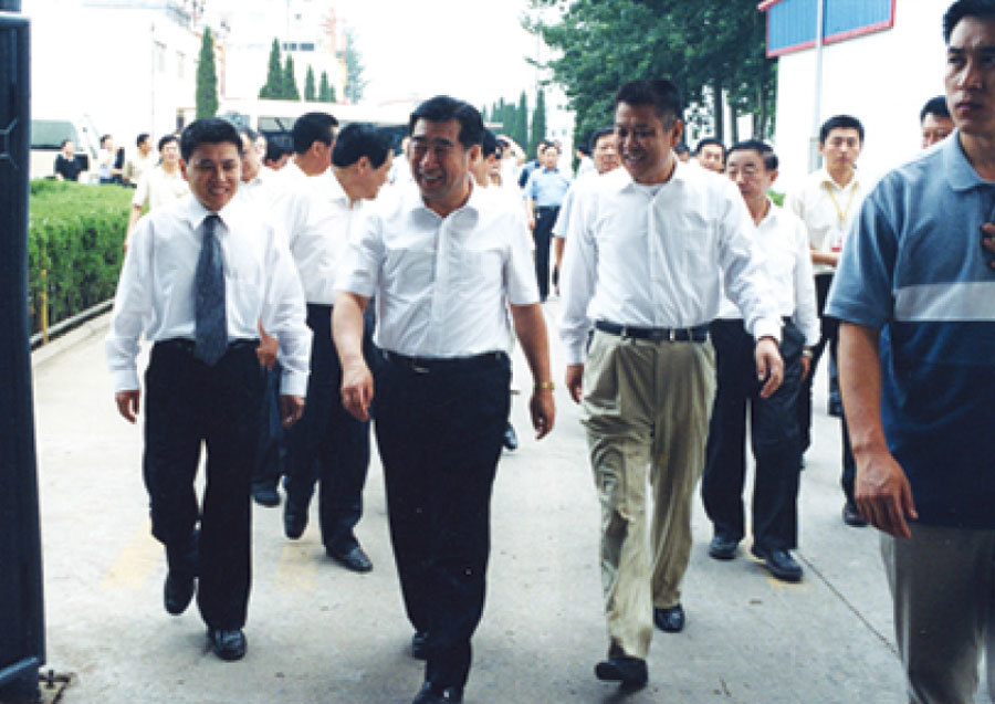 Hui Liangyu, former deputy general manager of the State Council, visited our company