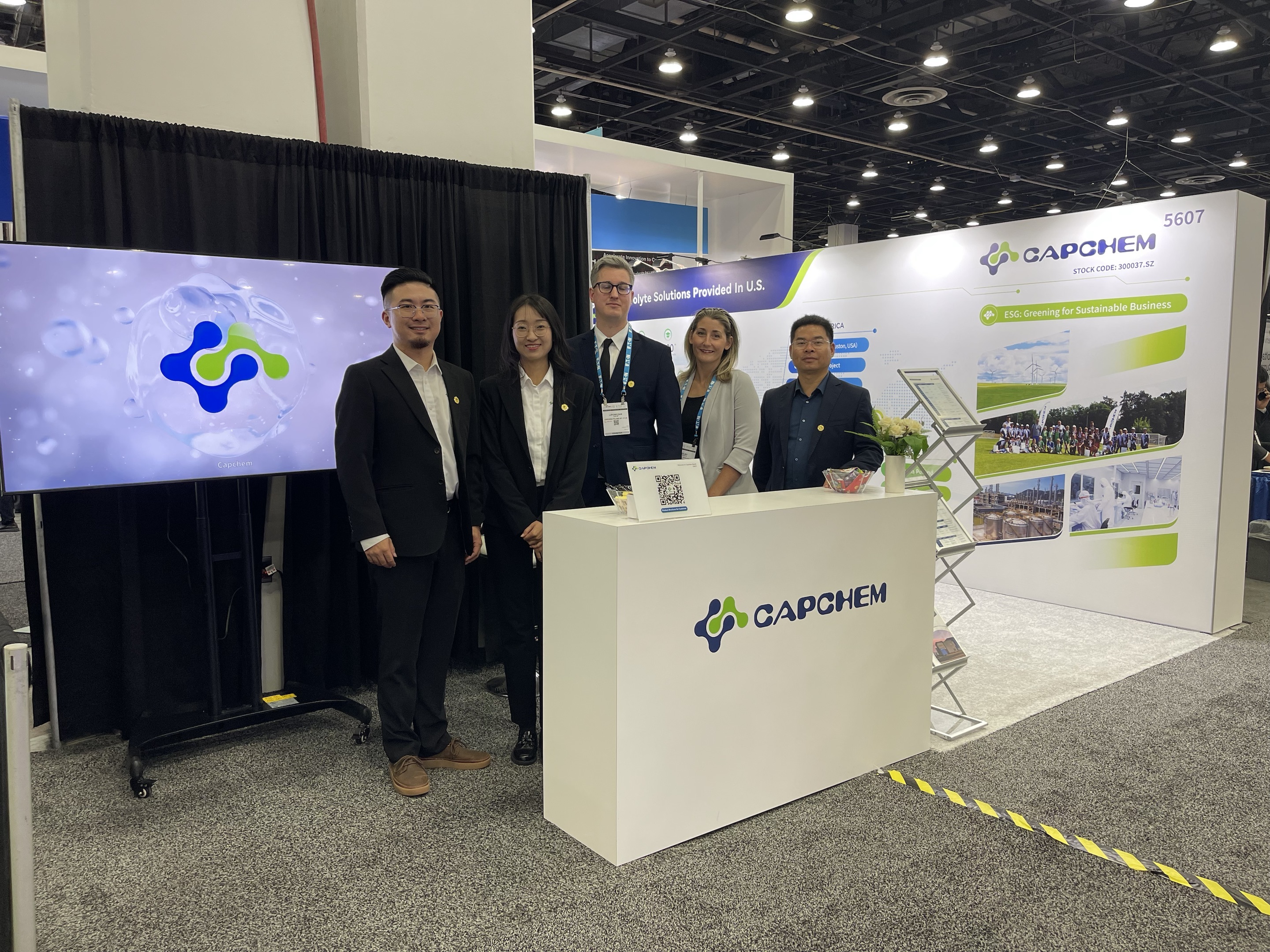 Capchem Attended The Battery Show North America 2024