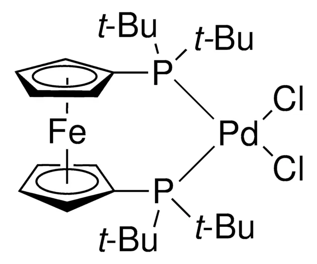 PdCl2 (dtbpf), [1,1′-双(二-叔丁基膦基)二茂铁]二氯合钯(II), 95408-45-0