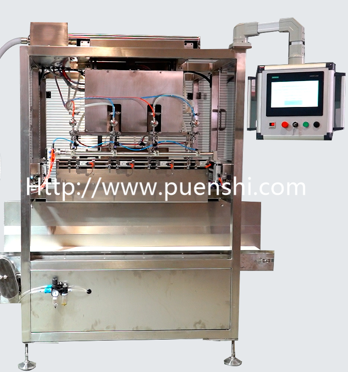 PES-A4 IV bag Filling-Sealing Machine (with 4 filling Nozzle Stations)