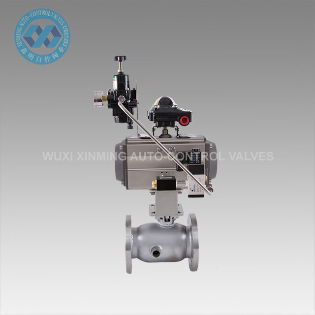 Structure characteristics of wafer type pneumatic butterfly valve