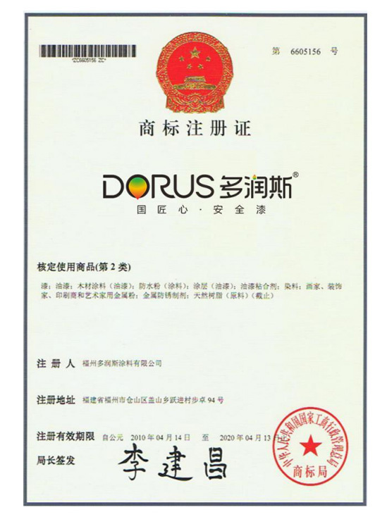商標注冊證