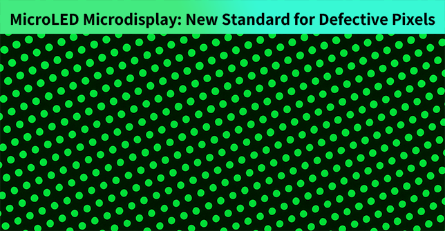 JBD Sets a New Benchmark for MicroLED Micro-Display Technology: No More Than Three Defective Pixels per Panel—A Record Low for the Industry