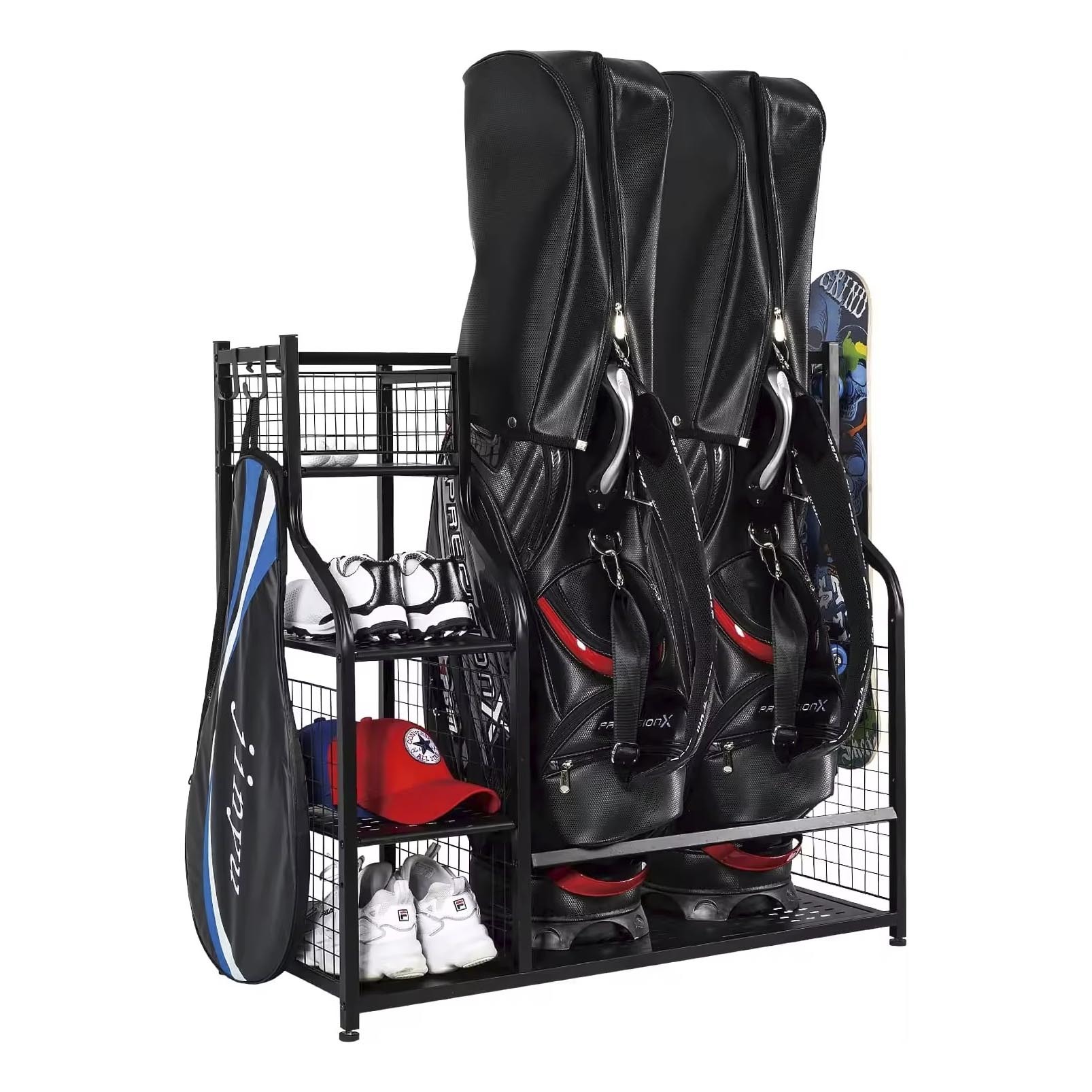 Golf Storage Garage Organizer Tasche Aufbewahrung ständer Andere Golf Ausrüstung Gestell Extra Großes Design für Golfschläger Zubehör