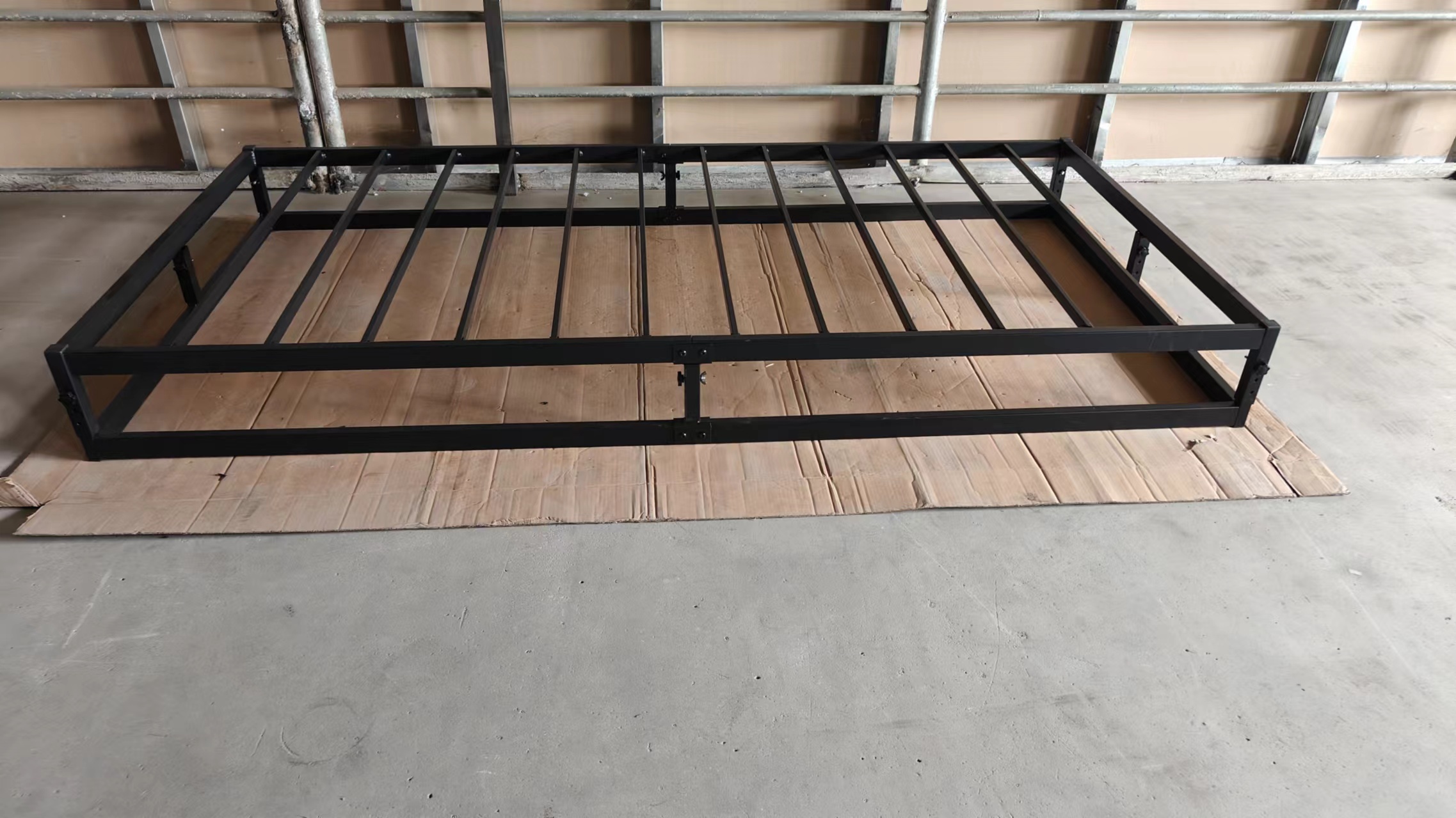 Einstellbare Höhe Einzel metall bett rahmen Schlafzimmer möbel Set Metall betten