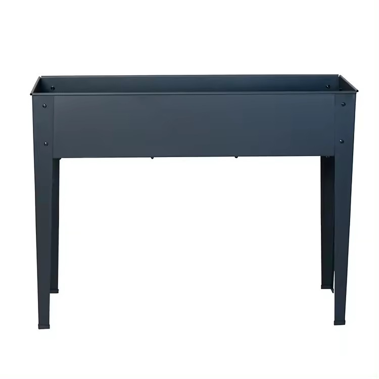 Metall erhöhte Garten betten Galvani sierte Stahl Pflanzer box Outdoor Gemüse Garten bett Kräuter Patio Gartenarbeit