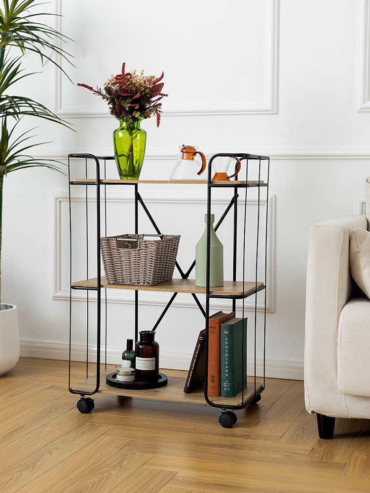 Moderne klassische Designer Bar wagen Gute Qualität Hand gefertigte Metall und Holz Rechteck form Stilvolle Bar Trolley für die Lagerung