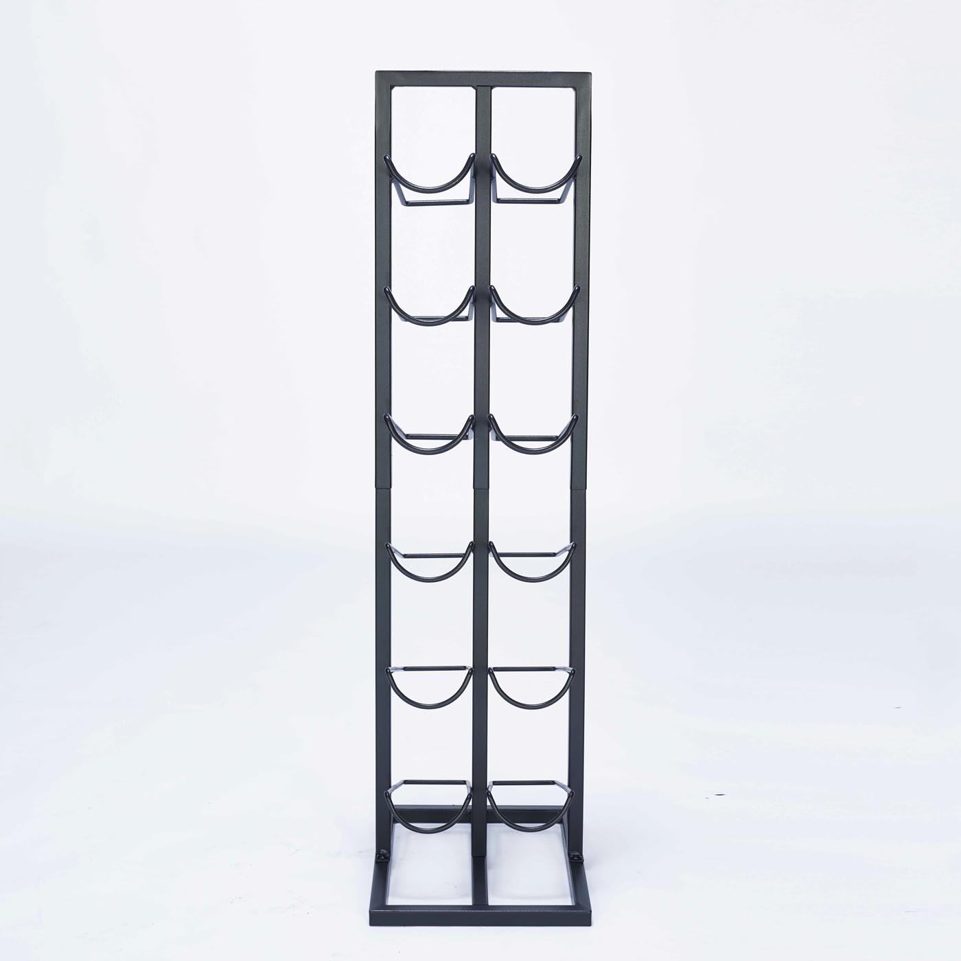 Best Quality Oem Multifunctional 12-Bottle Wine Bottle Storage Rack Metal Wine Countertop Holder Wine Rack