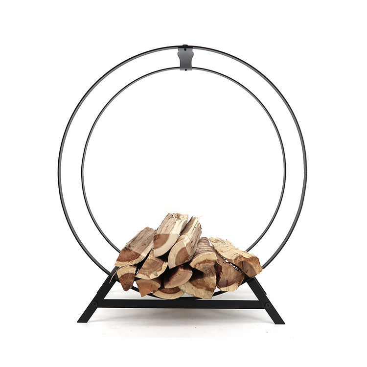 Hot Selling Outdoor Fireplace Accessory Camping Wood Rack Firewood Storage and Log Holder