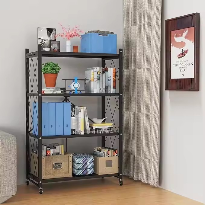 Shelf is a common household item that helps us organize our things and make our home more tidy and organized.
