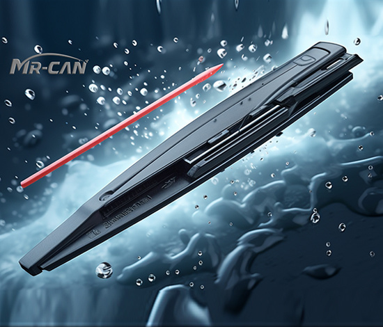 What is the difference between a dual strip wiper and a regular wiper?