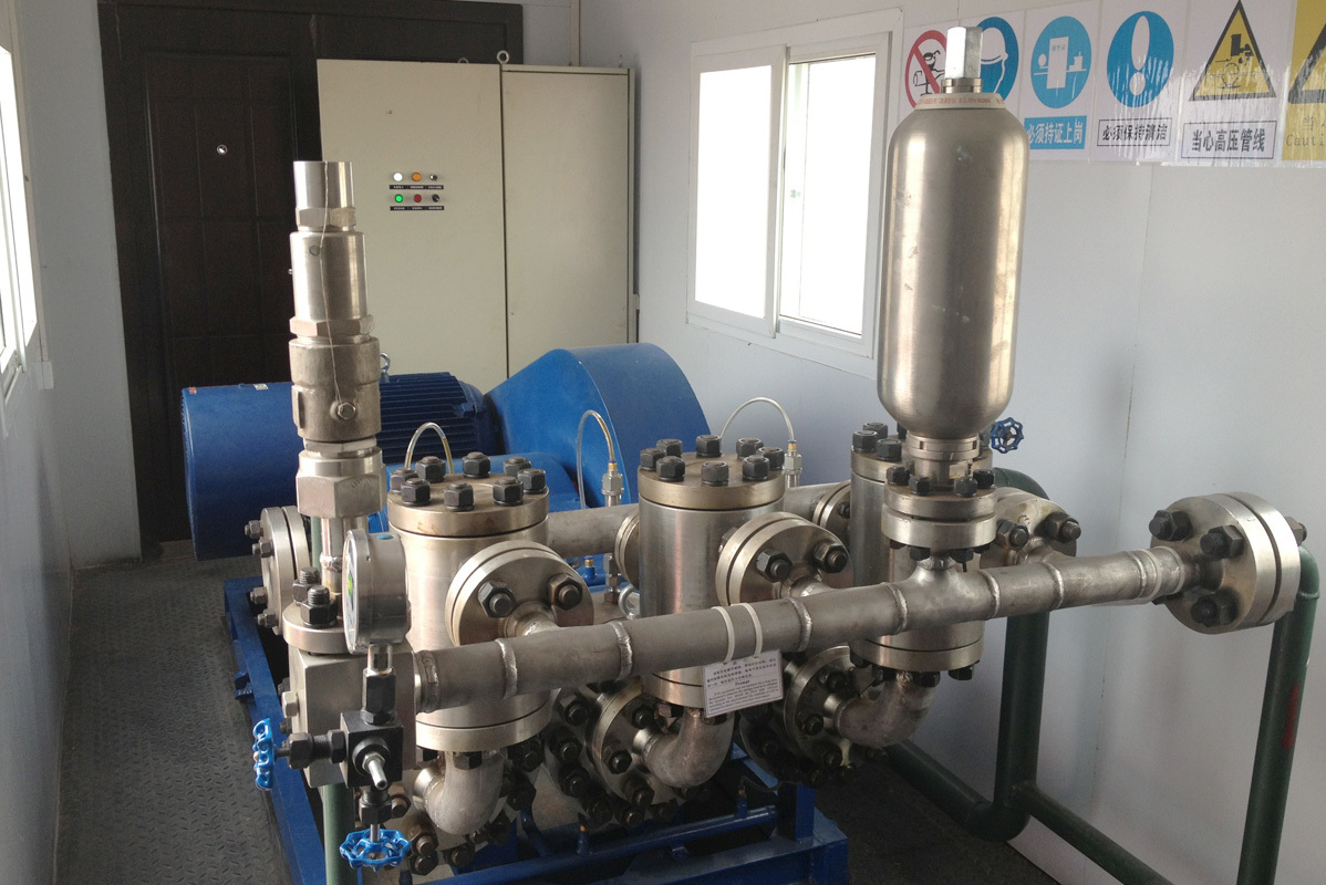 Application of Combined Valve Technology in Hydraulic Diaphragm Reciprocating Pump