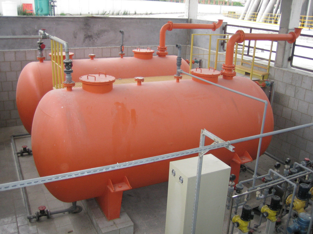 浙江国华余姚燃气发电厂1×780MW工程循环水加药装置使用现场