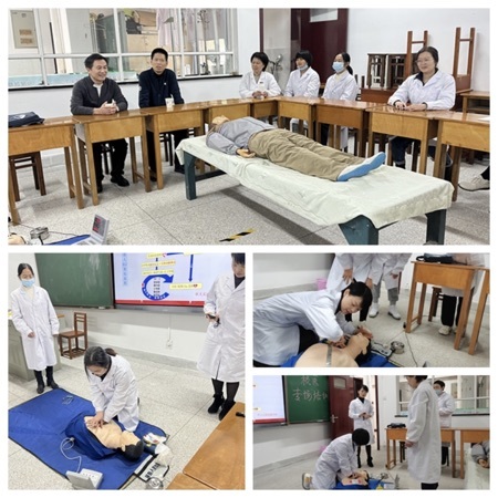 Protect as support and protect life - the medical office organizes professional knowledge and skills training activities