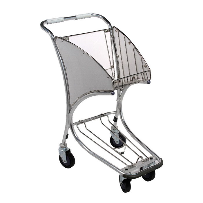 Stainless steel shopping cart G415-BW2