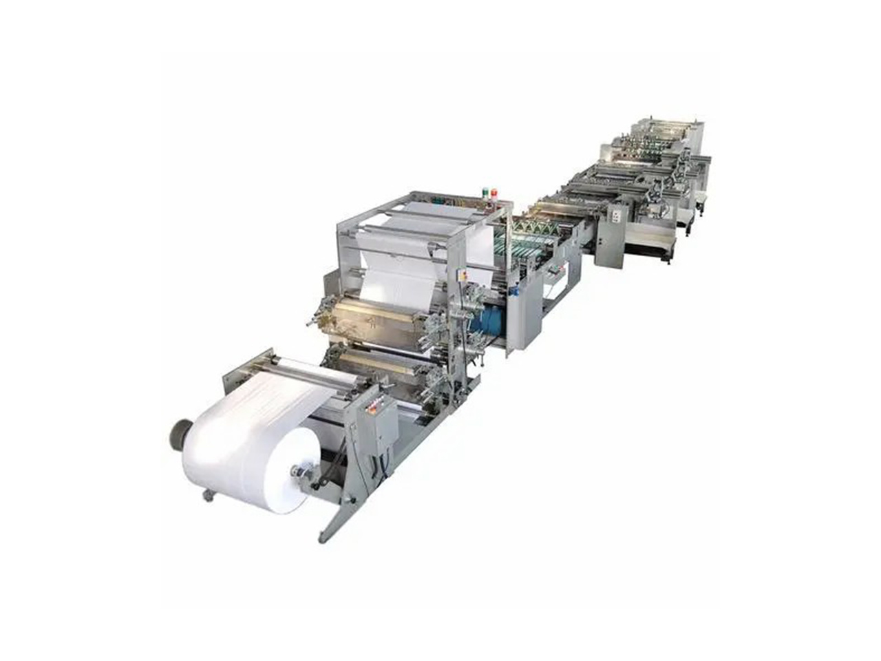Cylinder paper flexo horizontal feed wire stapling machine (LYRDT-T-1000)