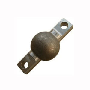 Steel inner balls, used in train/heavy vehicle suspension system