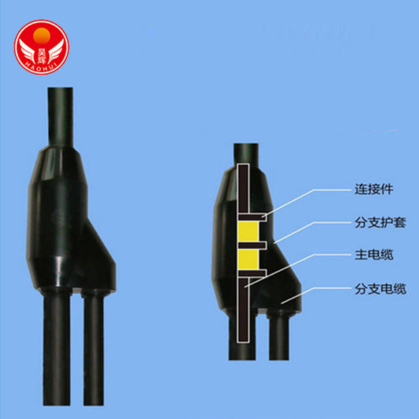 Plastic insulated prefabricated branch cable