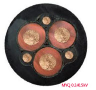 Electric drill cable for coal mine with voltage 0.3/0.5kV