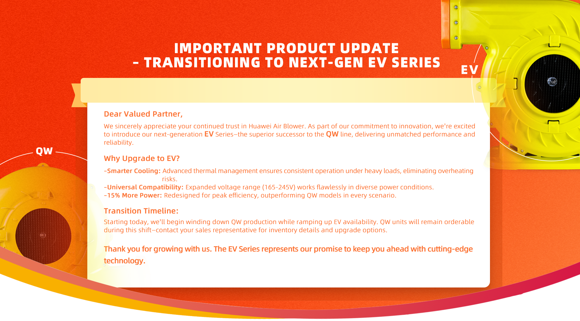 EV Step-by-step replacement QW