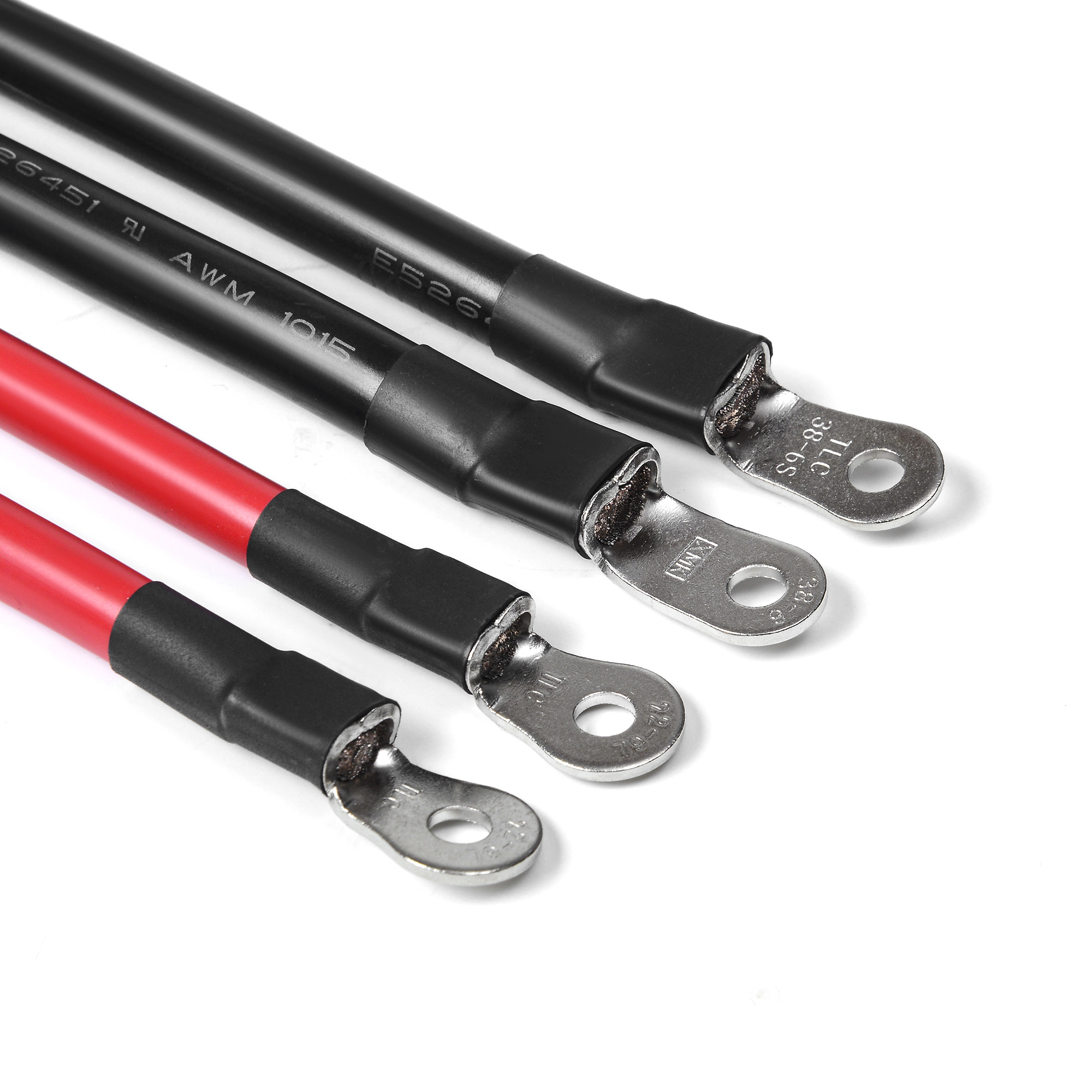 Batería Cable Inverter Rojo Negro 10mm