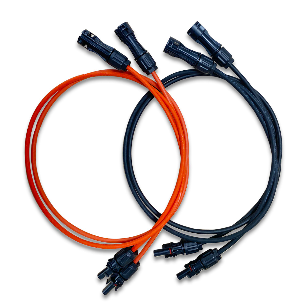 Cable de extensión del panel solar MC4 4mm2 y 6mm2
