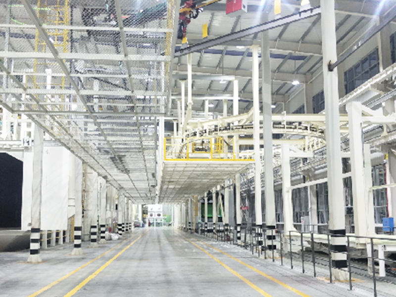 General industrial painting line