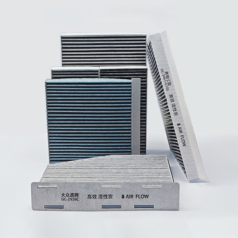 Mass activated carbon air conditioning filter with HEPA high-efficiency filtration for PM2.5