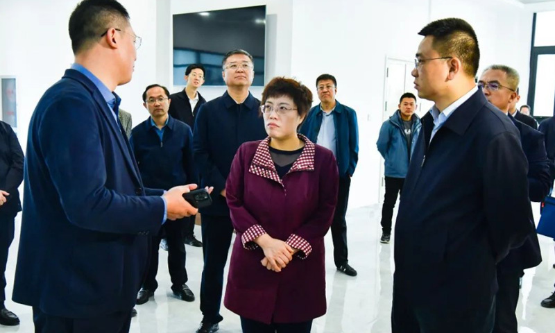 吴秀玲带队调研城建重点工作