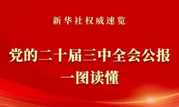 党的二十届三中全会公报一图读懂