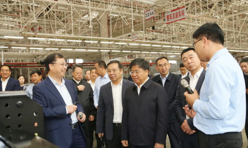 姜四清率团赴三一集团拜会考察 全面深化地企交流 持续推动深度合作 不断开创地企务实合作新篇章
