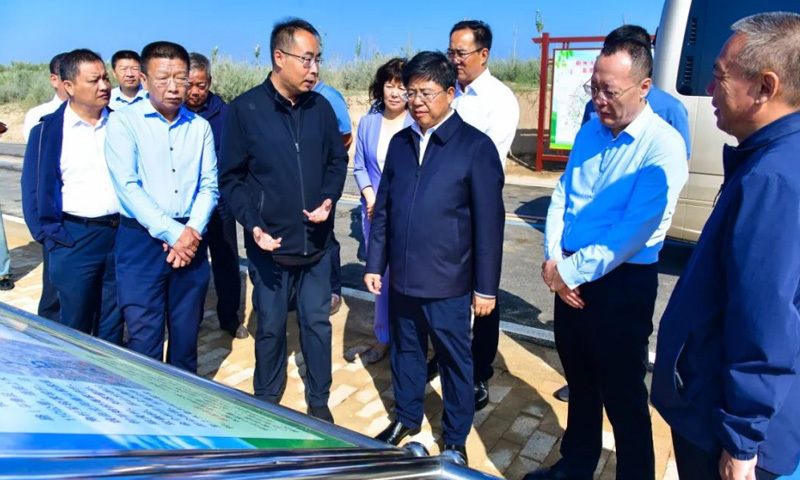 姜四清调研推动黄河流域高质量发展和全力打好黄河“几字弯”攻坚战