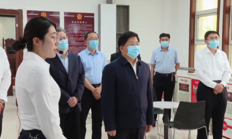 姜四清在右玉县山阴县调研时强调 以党建引领筑牢和谐稳定防线 以产业发展夯实乡村振兴基础 为全面加快高质量发展助力护航
