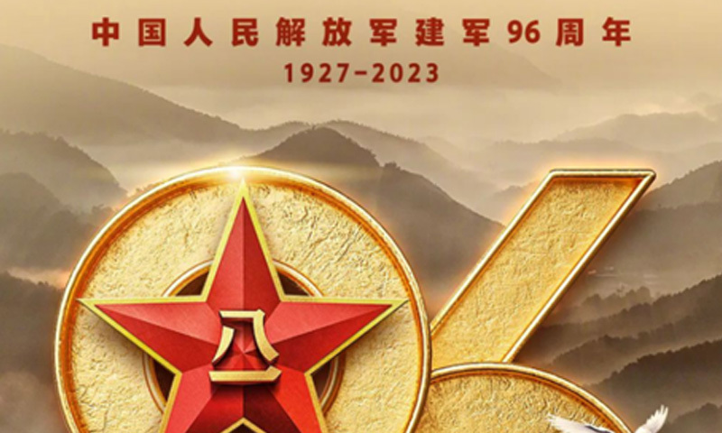 今天，致敬人民子弟兵！