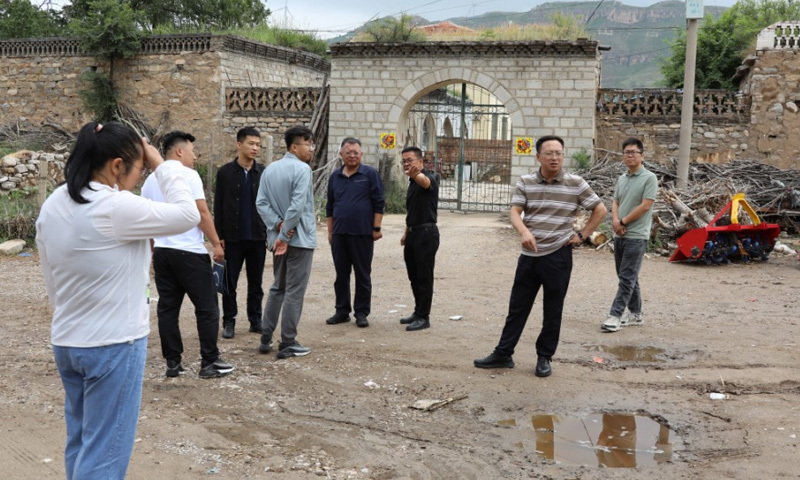 传递接力棒 绘就新篇章——市城发集团新选派乡村振兴驻村工作队进驻下木角村