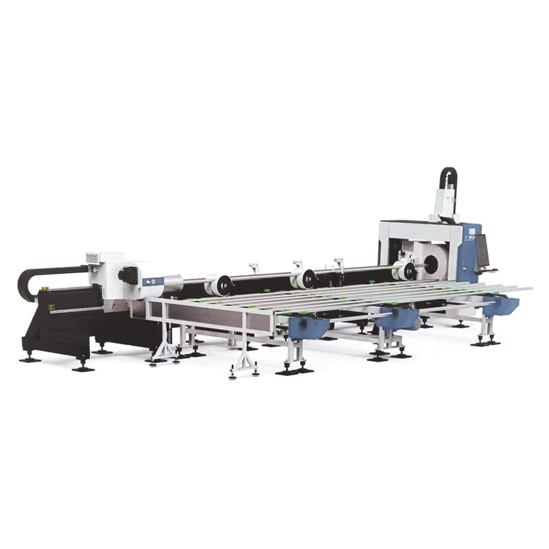 Fully Automatic Feeding Metal Tube Fiber Laser Cutting Machine