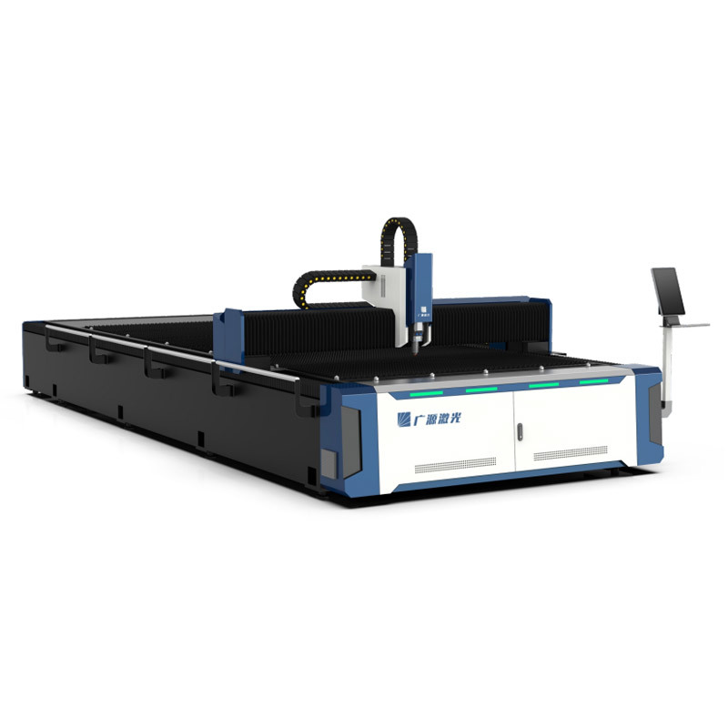 Single optical fiber laser cutting machine
